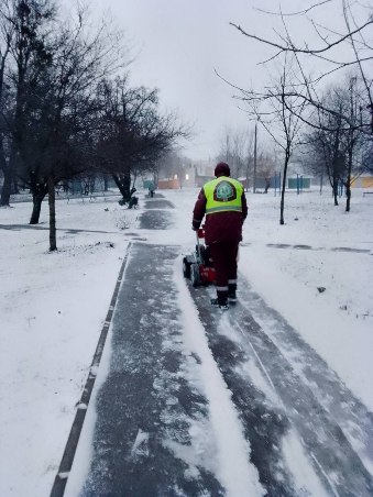 Харків прибирають від снігу